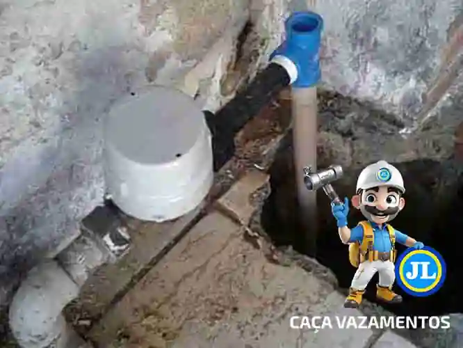 Serviço profissional de localização de vazamento com laudo