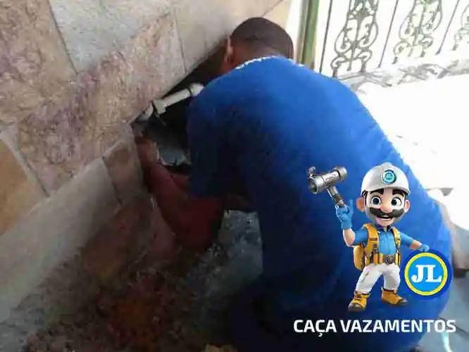 Caça especializado de vazamento de água