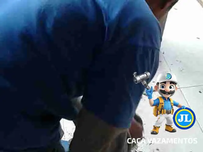 Localização tecnica de vazamento de água