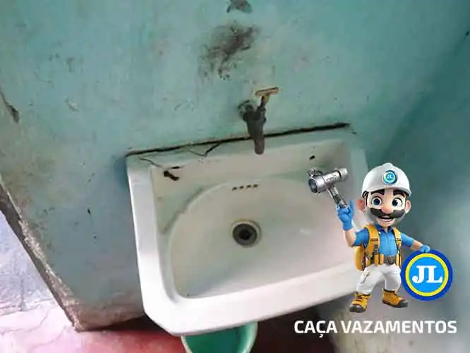 Serviço tecnico de localização de vazamento