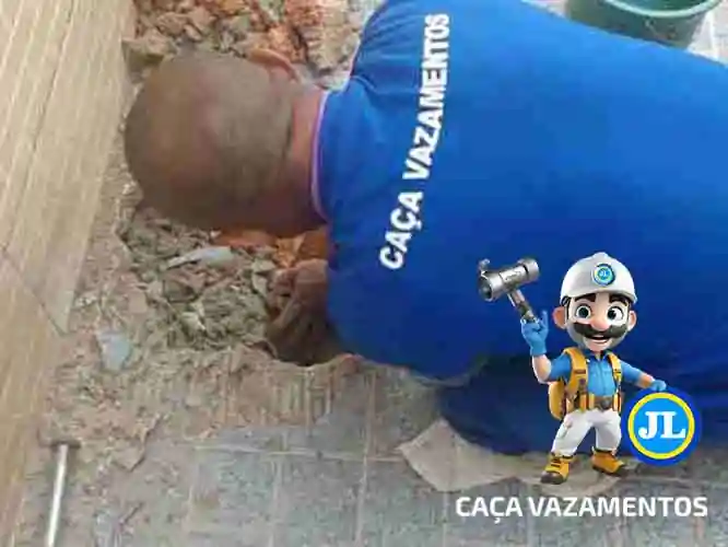 Serviços de caça vazamentos Parque Imperial
