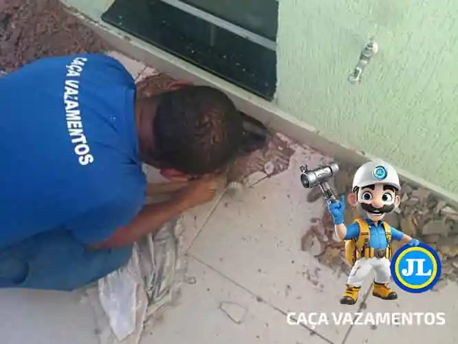 Conserto de vazamento especializado