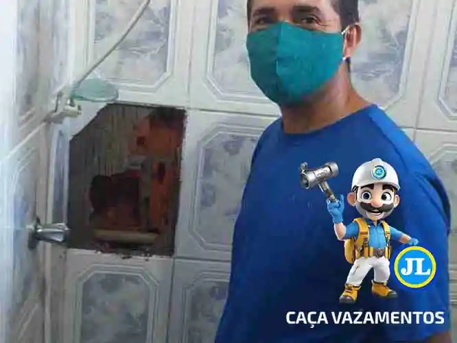 Conserto tecnico de vazamento de água Socorro